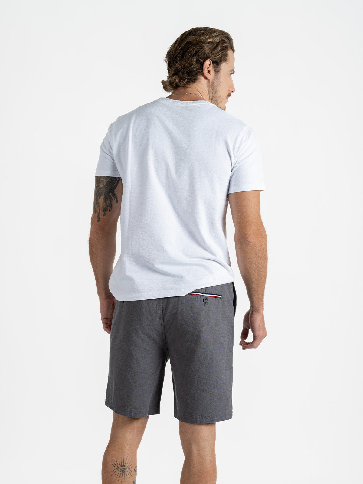 Bermuda Cotton Flex Gris