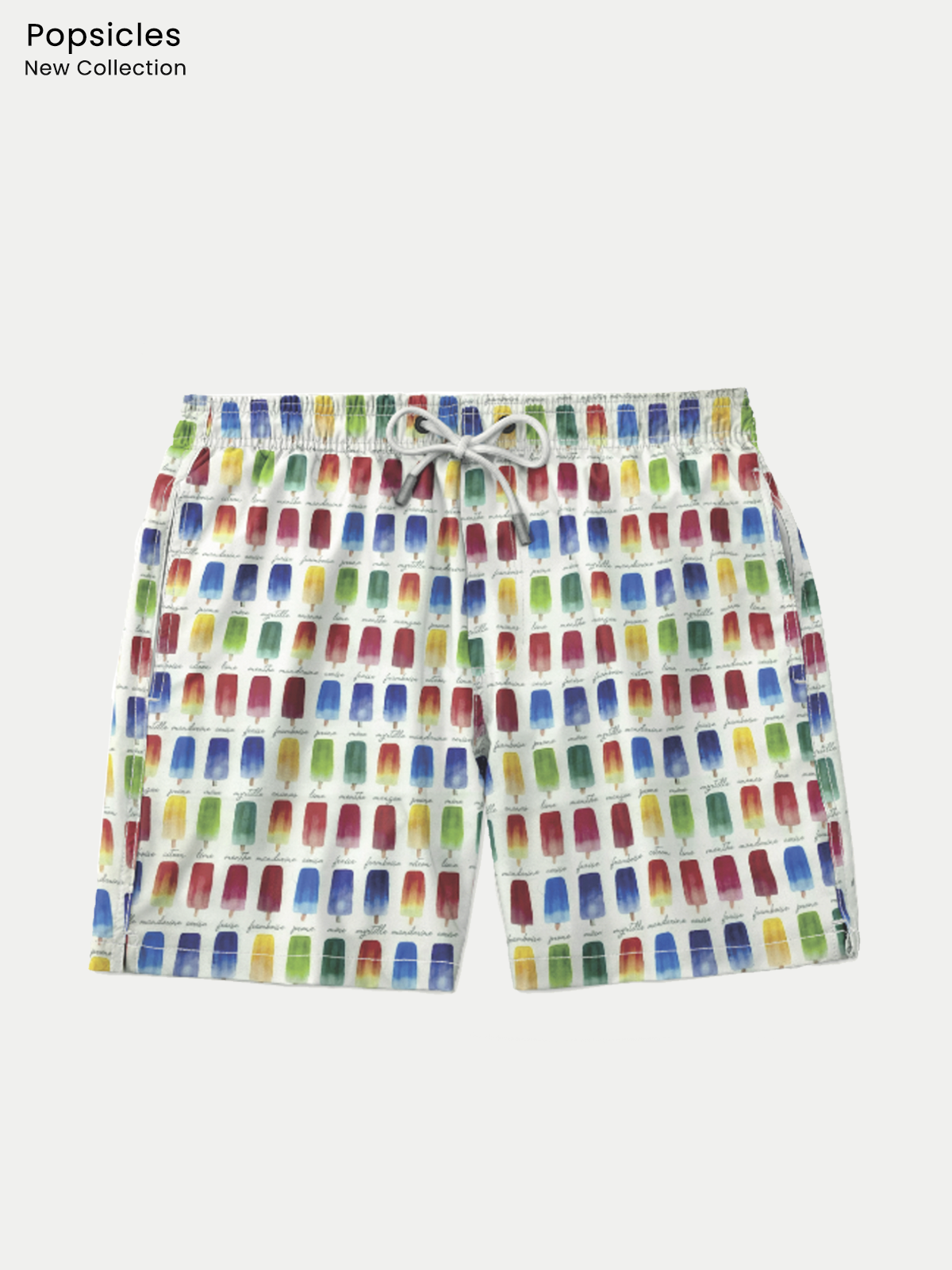 Traje de Baño para Hombre Secado Rápido - Bañador Popsicles - New Collection S – XXXL