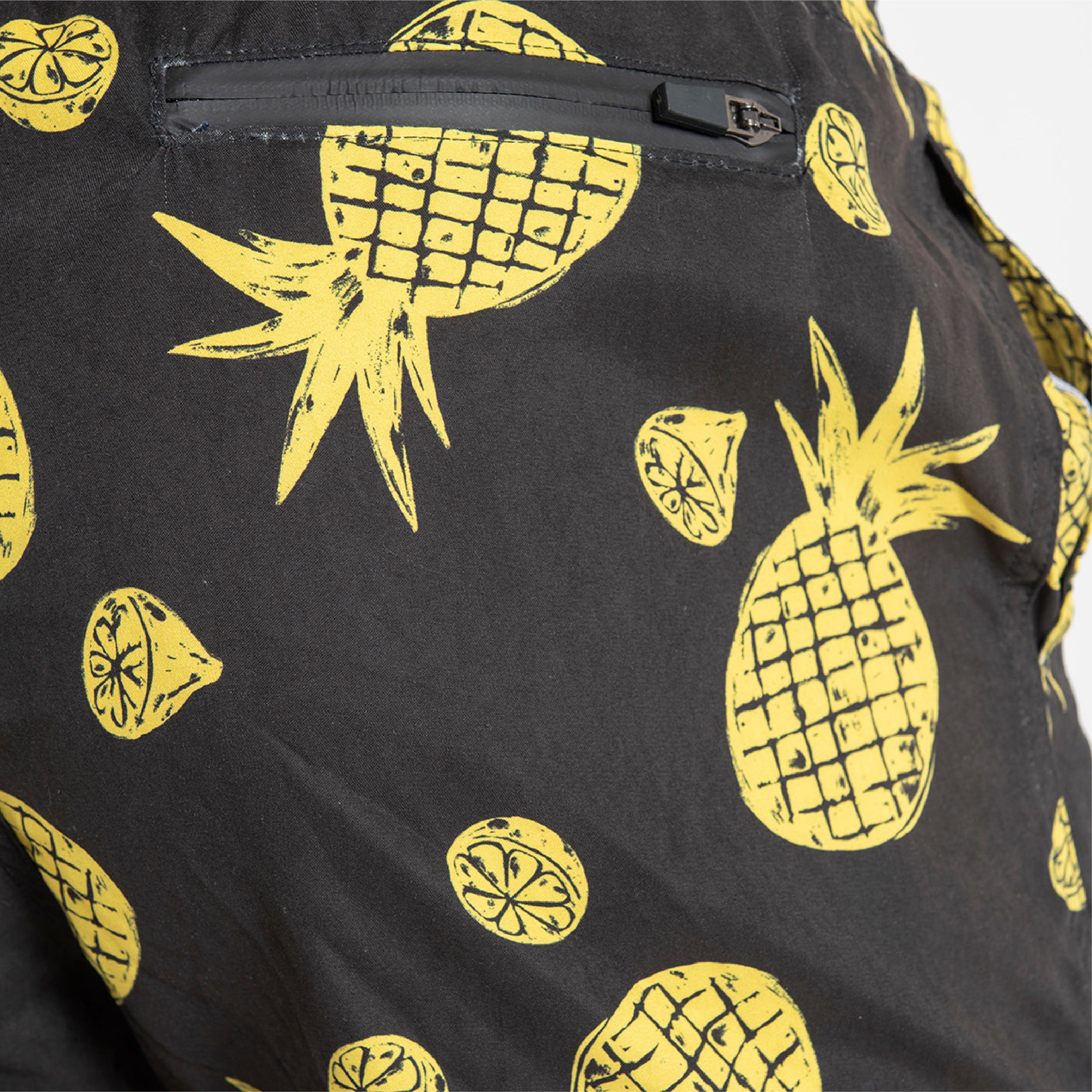 Traje de Baño para Niño Secado Rápido - Bañador Gold Pineapple - Essential Collection de 1 a 12 años