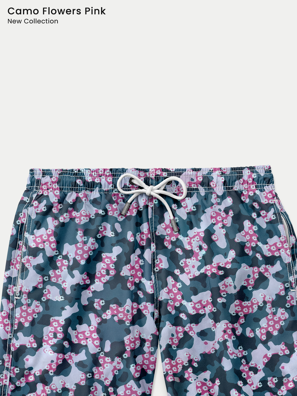 Traje de Baño para Niño Secado Rápido - Bañador Camo Flowers Pink - New Collection de 1 a 12 años