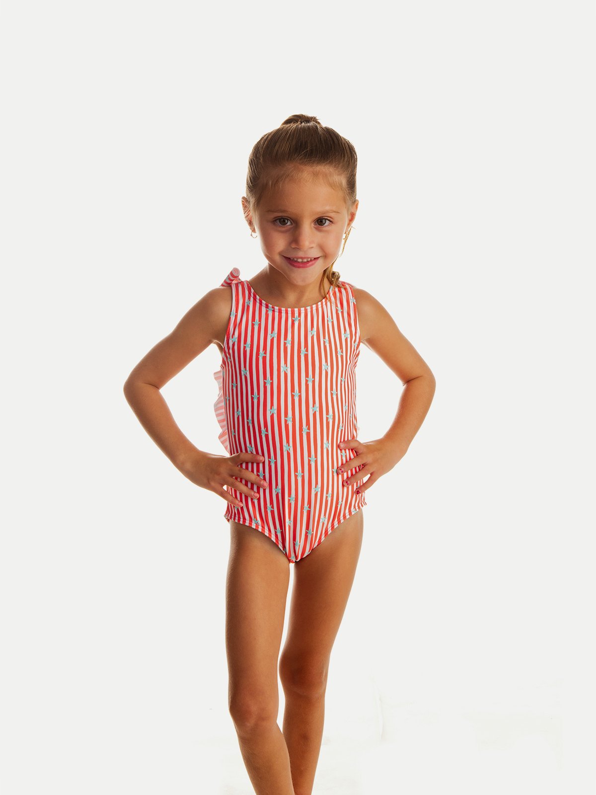 Traje de Baño Niña Entero - One Piece Circus Stripe - 6 Meses a 14 Años