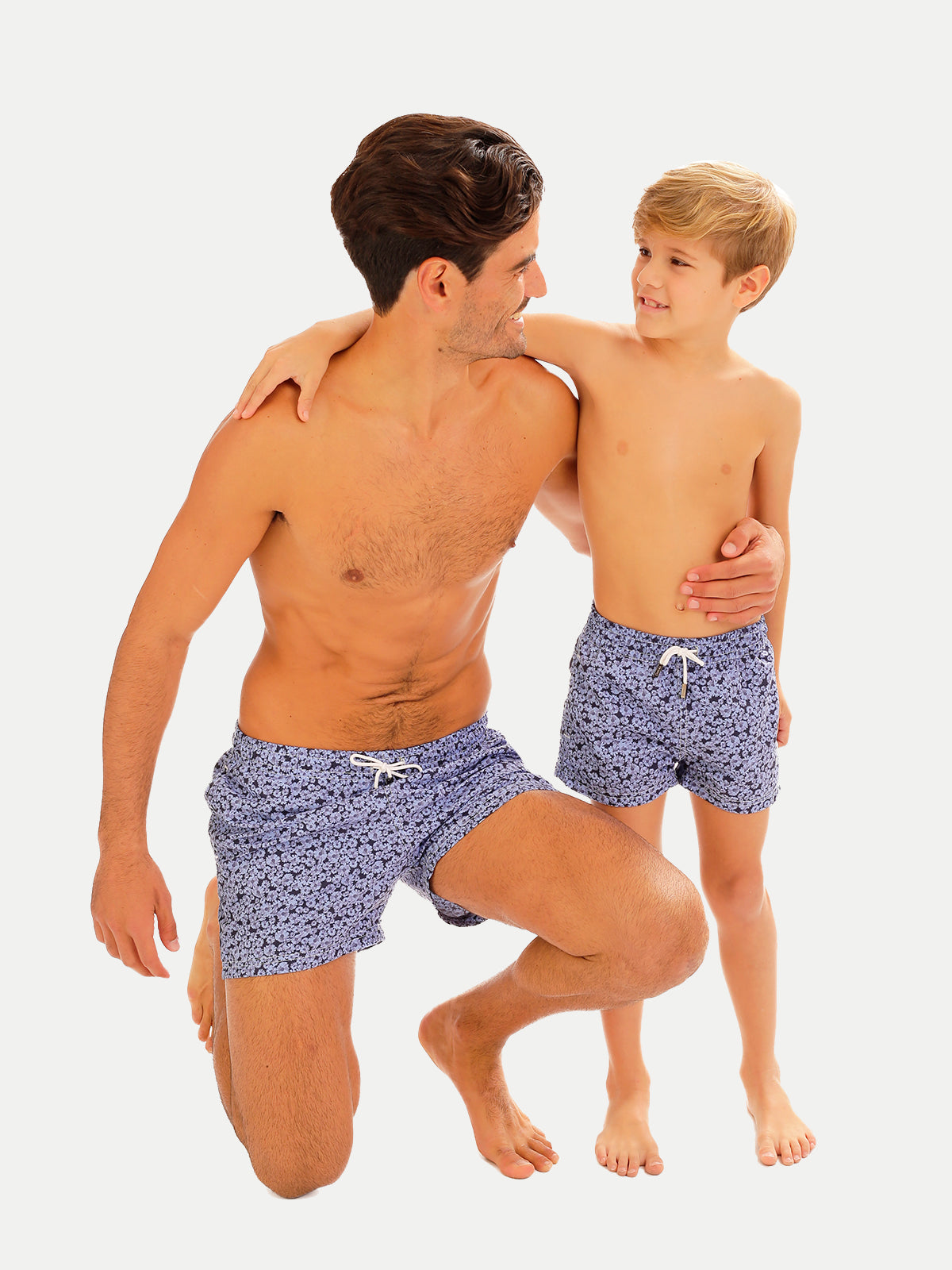 Traje de Baño Hombre - Bañador Dahlia Blue  - Secado Rápido