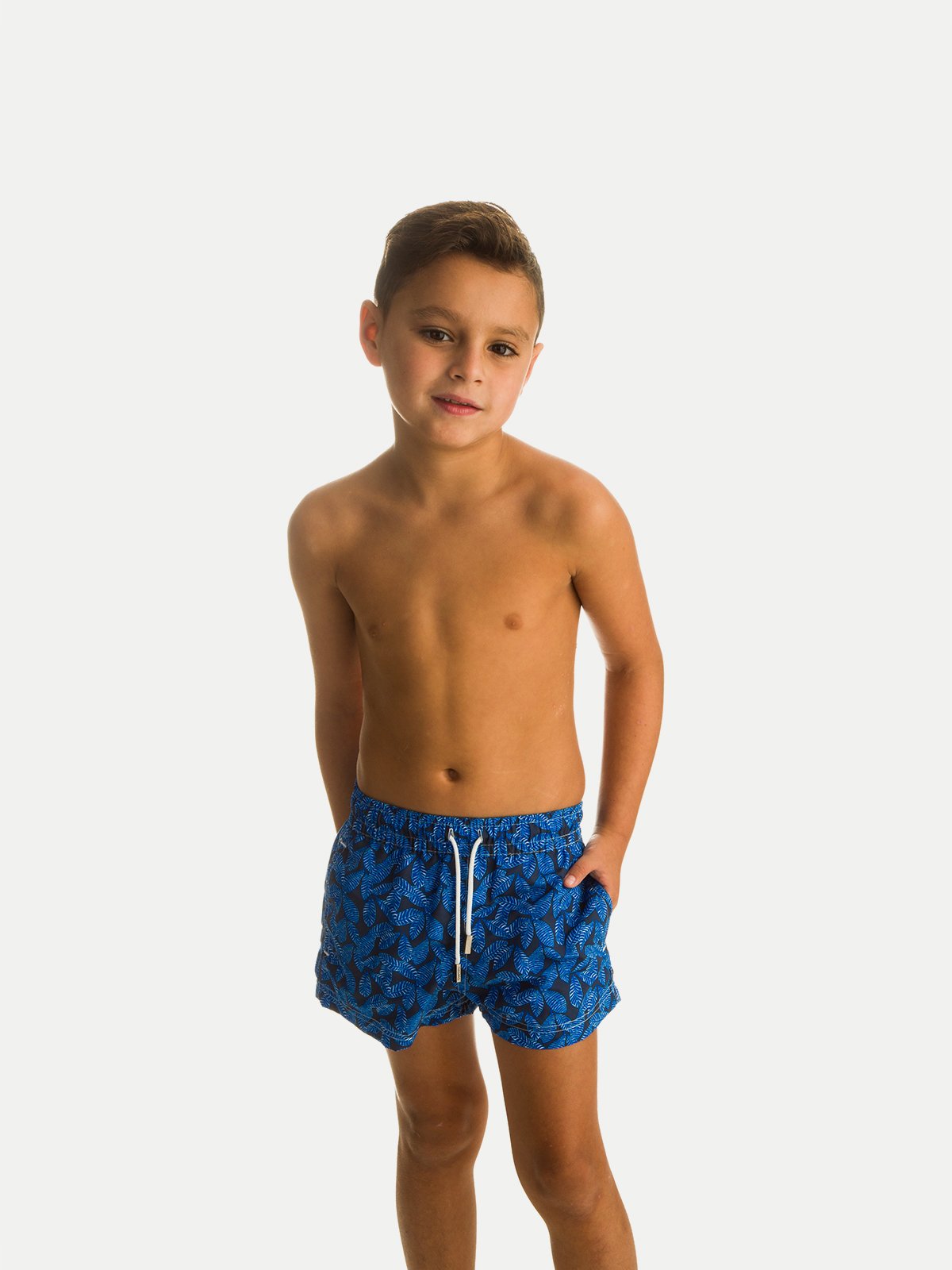 Traje de Baño Niño - Bañador Ficus Blue - Secado Rápido