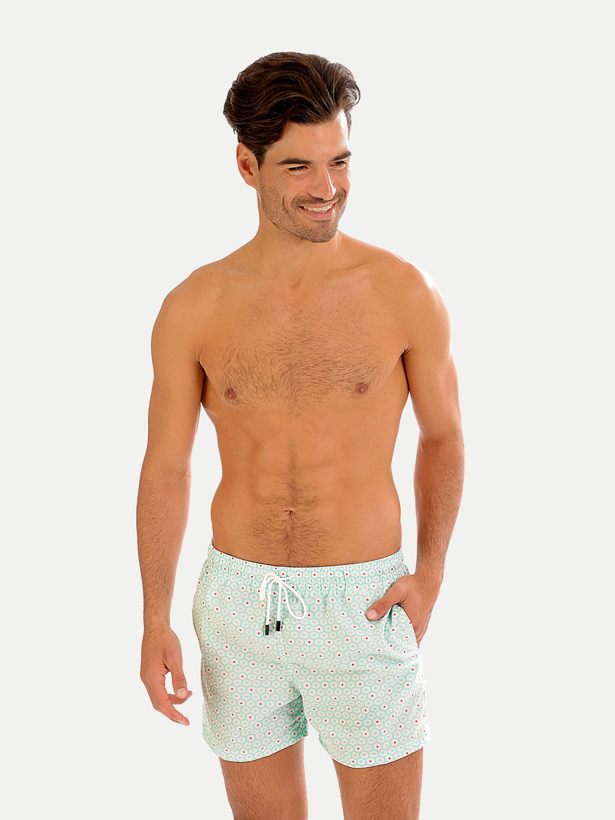 Traje de Baño Hombre - Bañador Geometric Dots - Secado Rápido