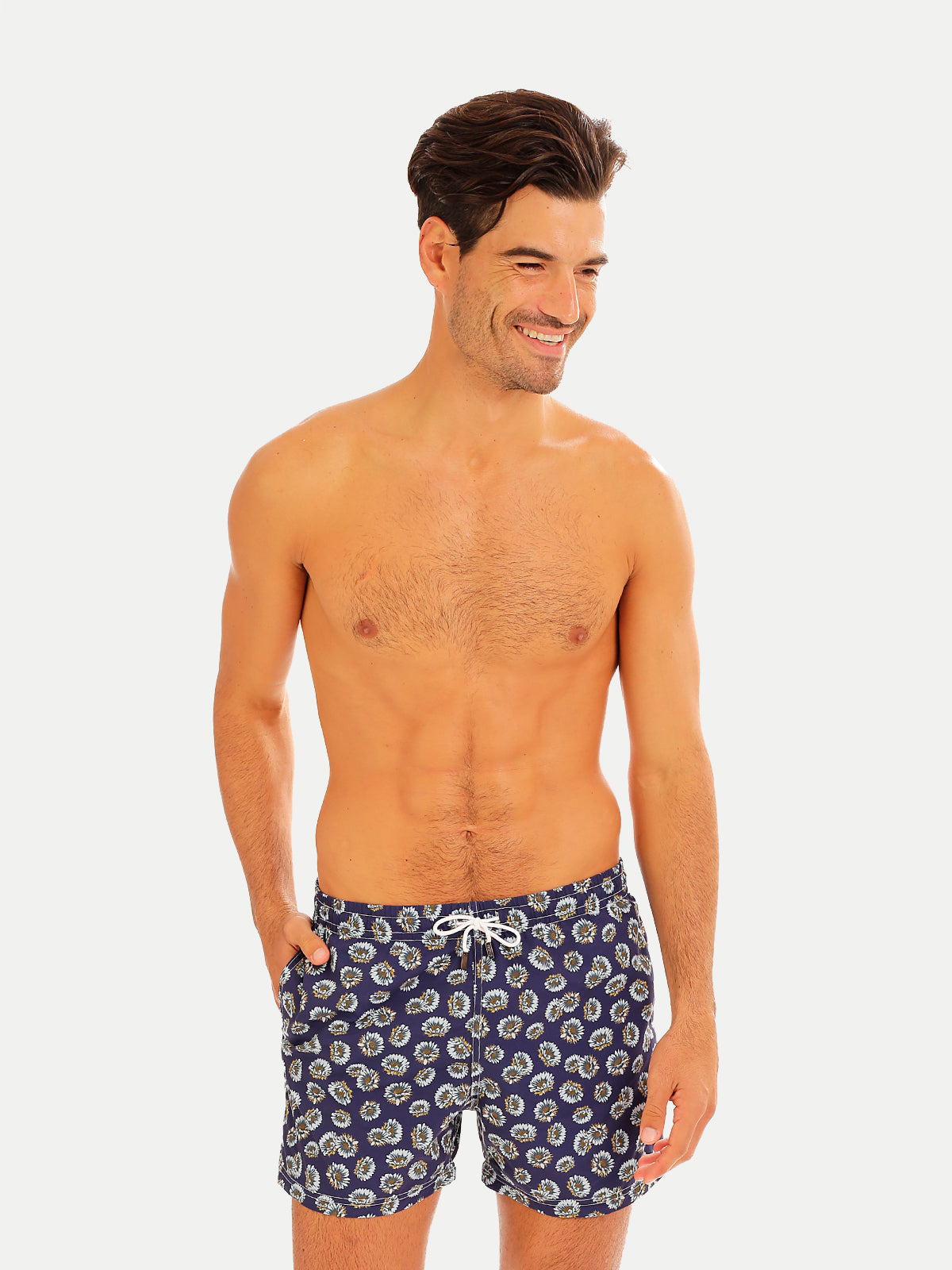 Traje de Baño Hombre - Bañador Lotus Blue - Secado Rápido