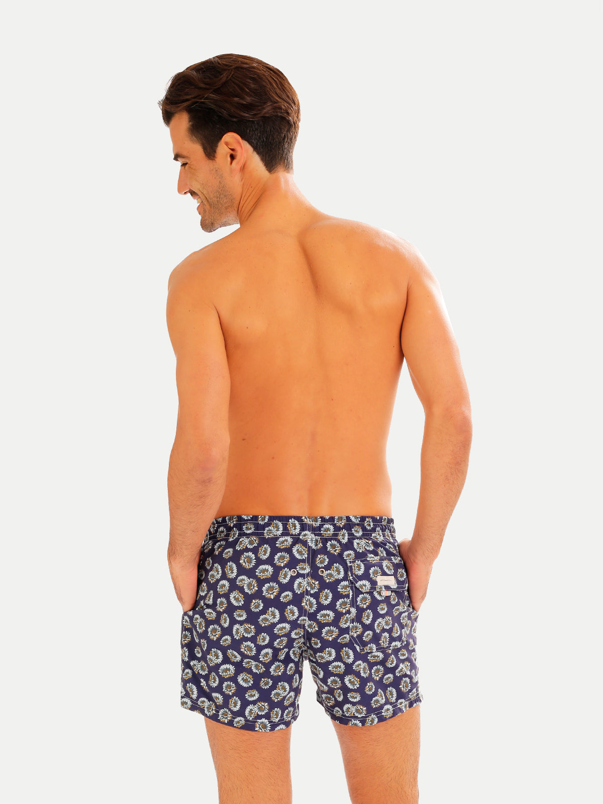 Traje de Baño Hombre - Bañador Lotus Blue - Secado Rápido