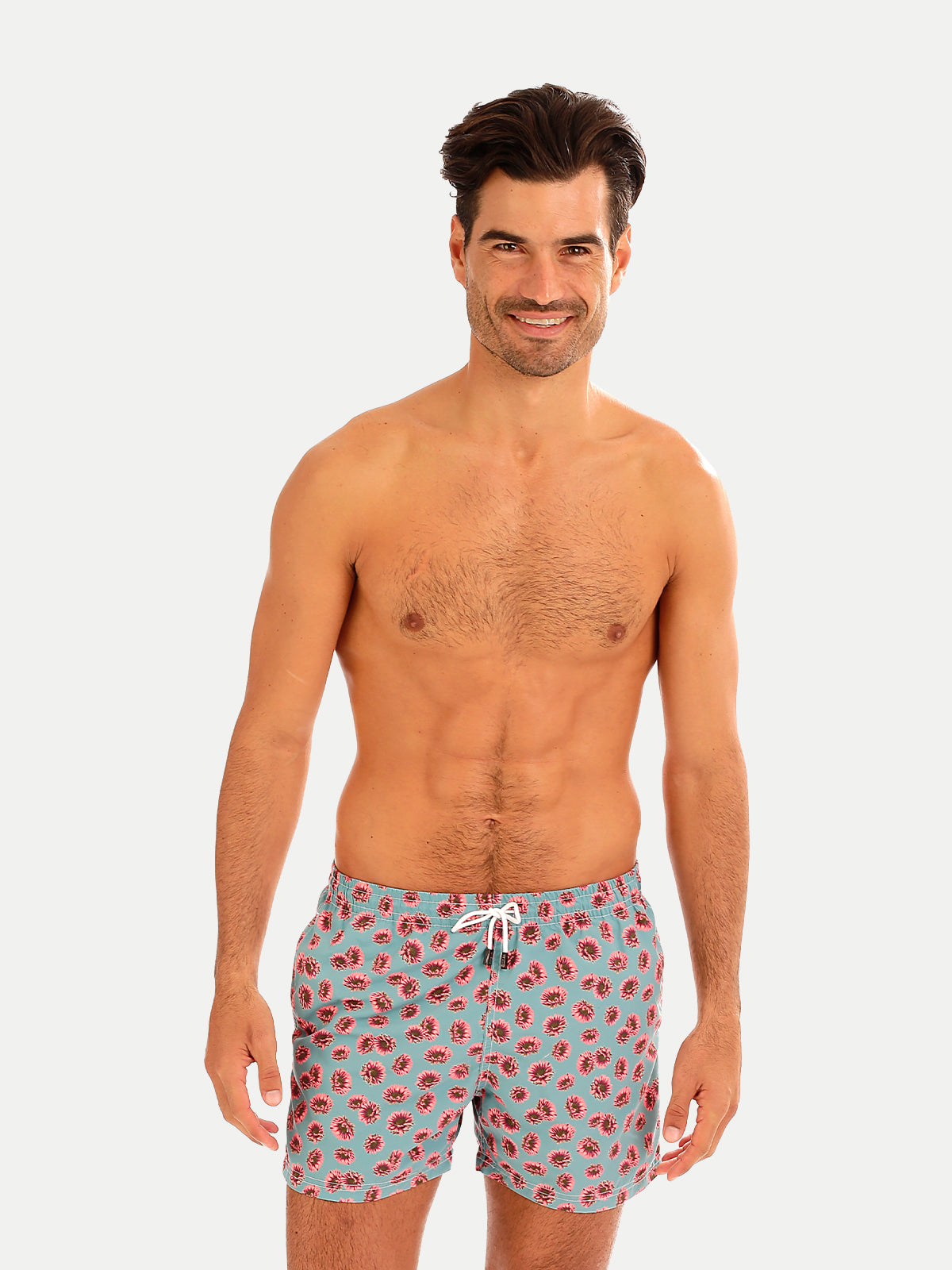 Traje de Baño Hombre - Bañador Lotus Pink - Secado Rápido