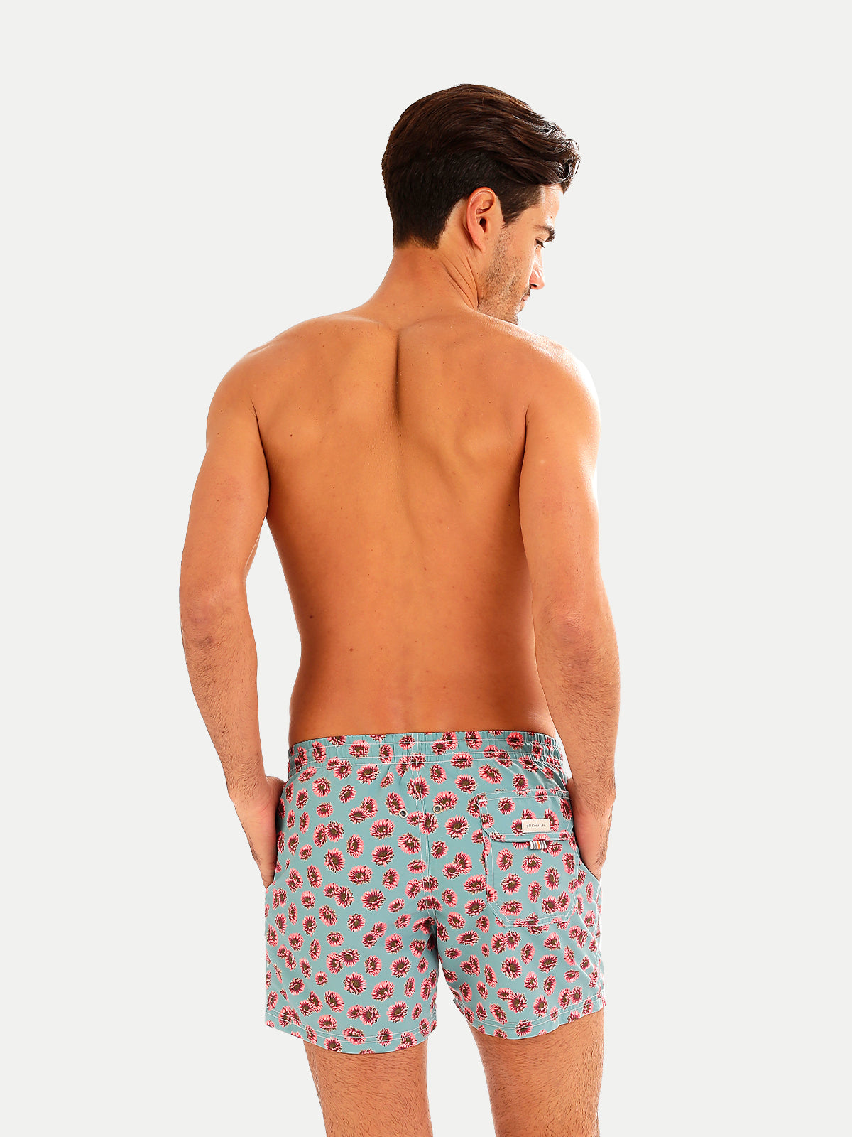 Traje de Baño Hombre - Bañador Lotus Pink - Secado Rápido