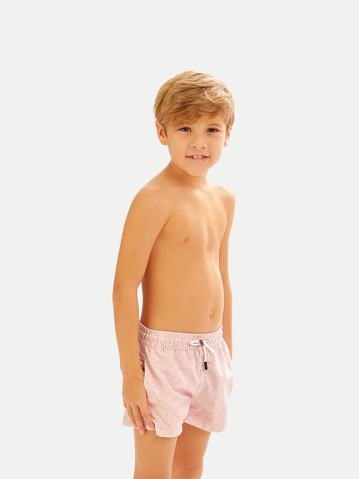 Traje de Baño Niño - Bañador Plumelia Pink - Secado Rápido