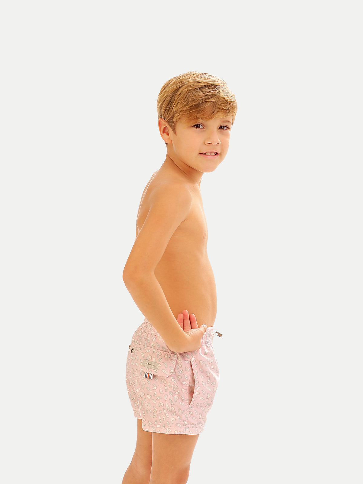 Traje de Baño Niño - Bañador Plumelia Pink - Secado Rápido