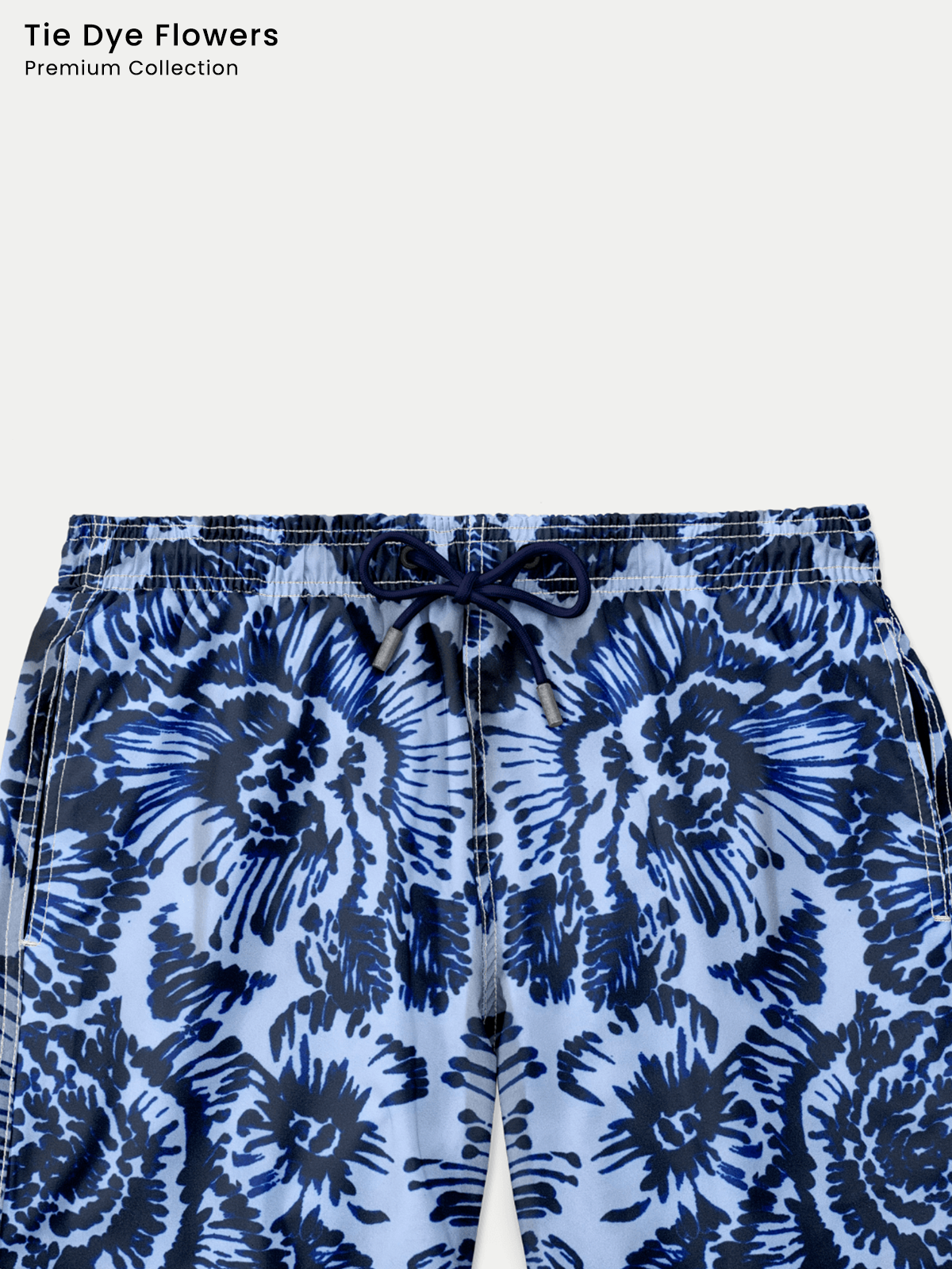 Traje de Baño Hombre - Bañador Tie Dye Flowers Premium Short - Fácil Secado