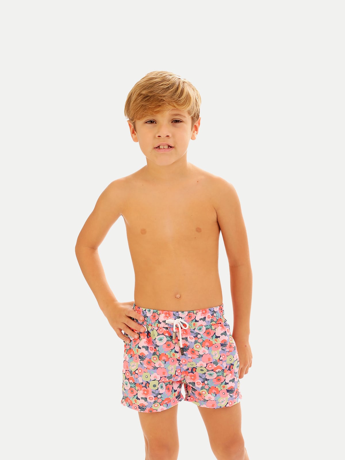 Traje de Baño Niño - Bañador Cotton Flowers - Secado Rápido